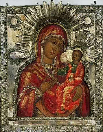 Икона Б.М. Иверская, ок.1800 г.