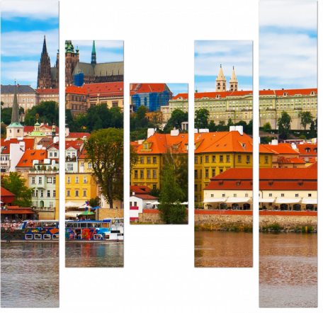 Панорама Праги. Чехия