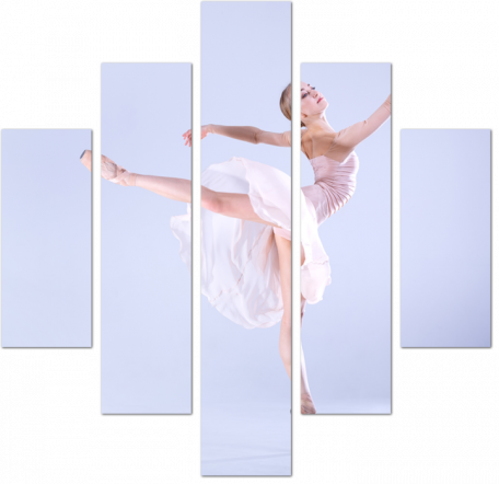 Легкие движения балерины