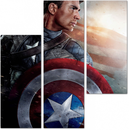Супер-солдат Капитан Америка