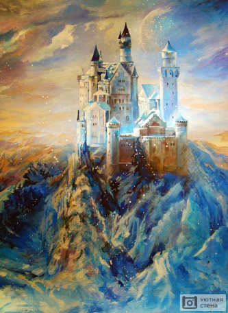 Фантастический сказочный замок