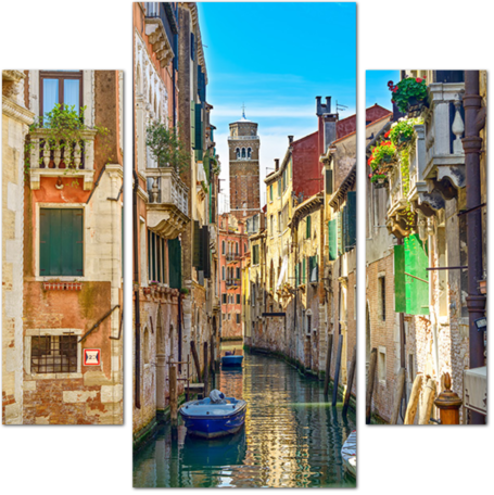 Узкий канал Венеции