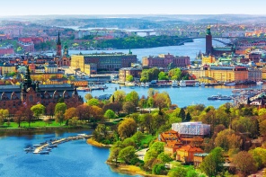 Яркий Стокгольм. Швеция