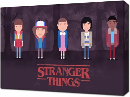 Мультяшные персонажи сериала Странные вещи