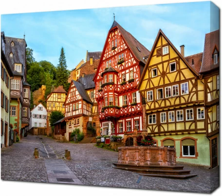 Средневековые улочки Баварии