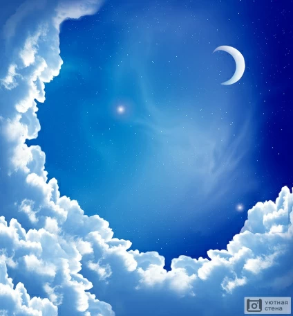 Луна в небе