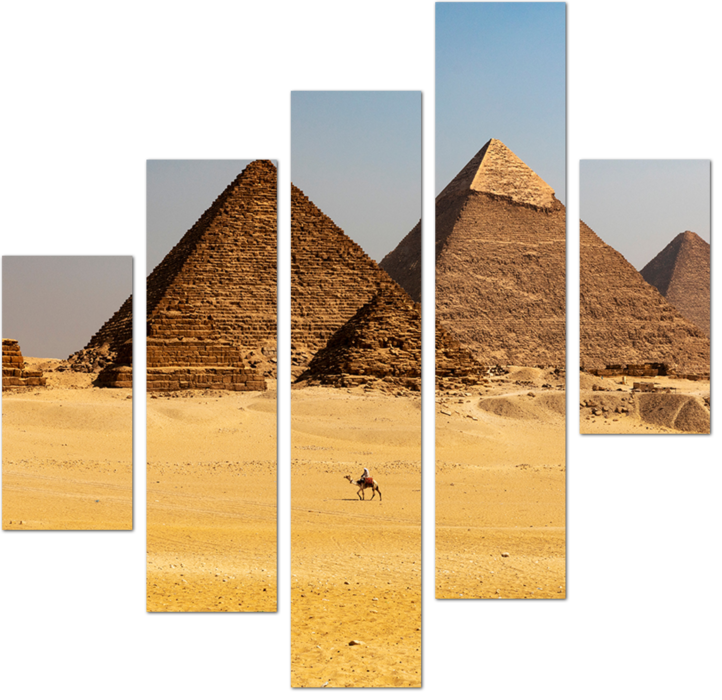 Пирамиды в песках
