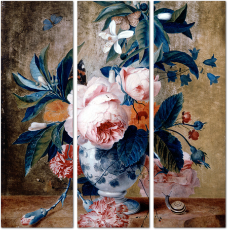Франсина Маргарета Ван Гюйсум — Дельфтская ваза с цветами
