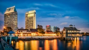 Причал в Сан-Диего. США