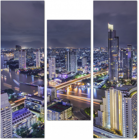 Ночной Бангкок. Таиланд