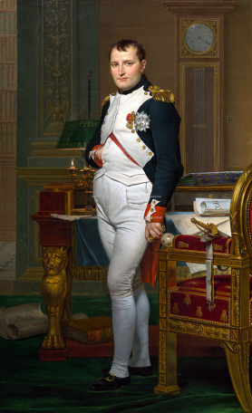 Жак-Луи́ Дави́д — Император Наполеон в своем кабинете в Тюильри