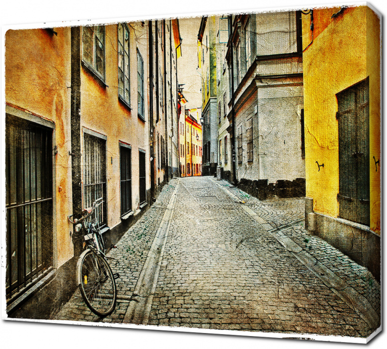 Старые улицы Стокгольма