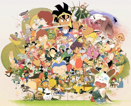 Герои японских мультфильмов