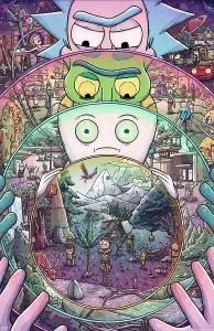 Рисунок Рик и Морти