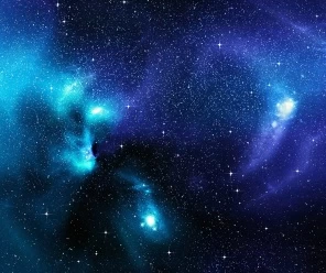 Звезды и туманности в глубоком космосе