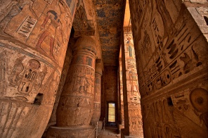 Храм Мединет Хабу, Рамзес III, Луксор, Египет