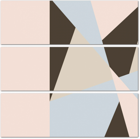 Мозаика из треугольников