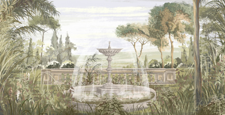 Тайный фонтан в саду