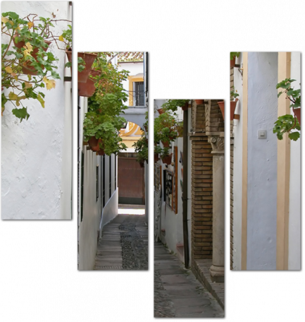 Узкая улица в Испании