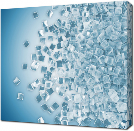 Кубики льда 3D