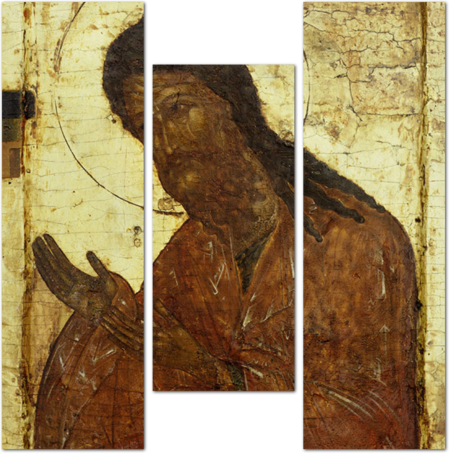 Св. Иоанн Предтеча, Деисусный чин, ок.1550 г.