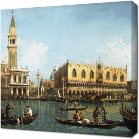 Архитектура и лодки старой Венеции