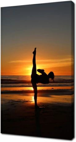 Эстетичная борьба у моря