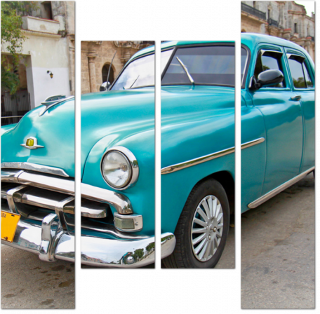 Ретро автомобиль в Гаване