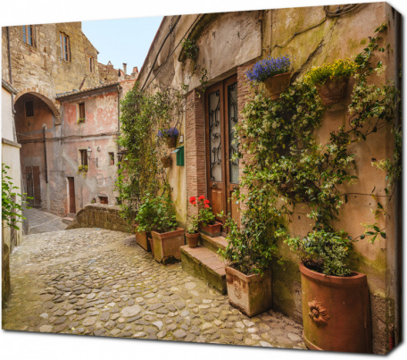 Улочки Тосканских средневековых дворов