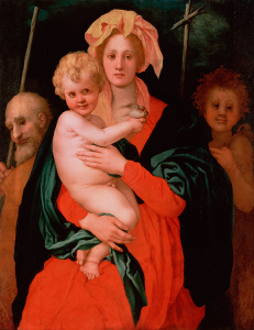 Понтормо - Мадонна с младенцем