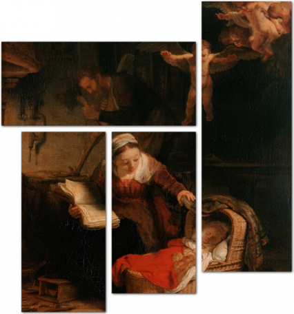 Рембрандт - Святое семейство