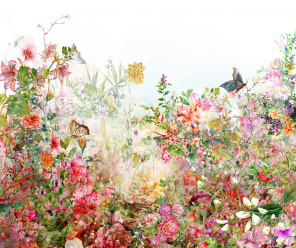 Воздушный сад цветов