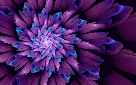 Невероятный фрактальный цветок