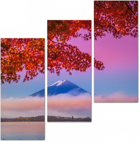 Гора Фудзи, осень