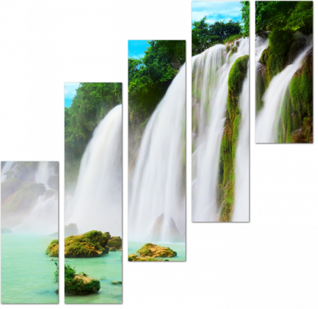 Детиан водопад Азии
