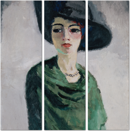 Кес Ван Донген - Женщина в черной шляпе