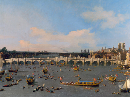 Джованни Антонио Каналь — Вестминстерский Мост, Лондон