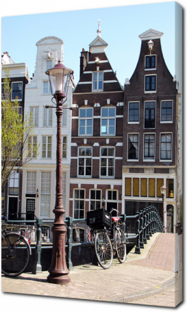 Архитектура домов в Амстердаме