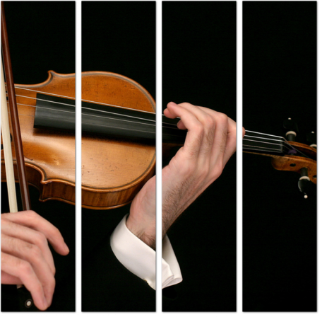 Игра на скрипке