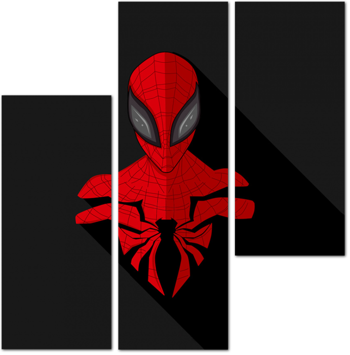 Человек-паук векторный рисунок