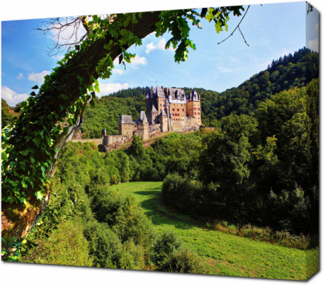 Красивый замок Эльц, Рейнланд-Пфальц, Германия