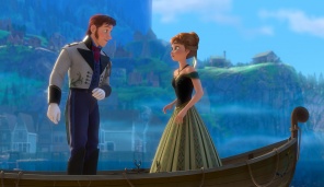 Анна и принц в лодке