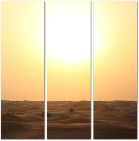 Солнце раскаленной пустыни