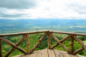 Балкон с видом на природу Македонии