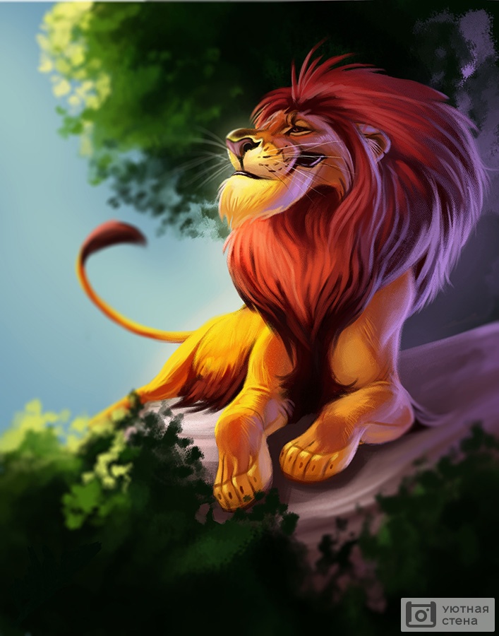 король лев муфаса арт