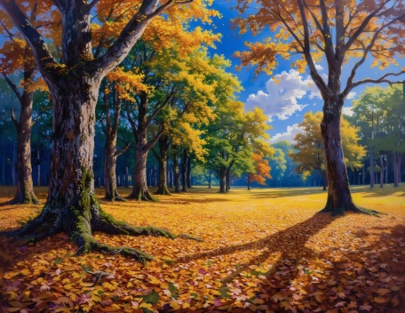 Яркие краски осени