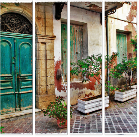 Очаровательные старые улицы Греции