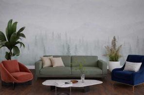 Современные фотообои в интерьере: тренды, примеры и идеи