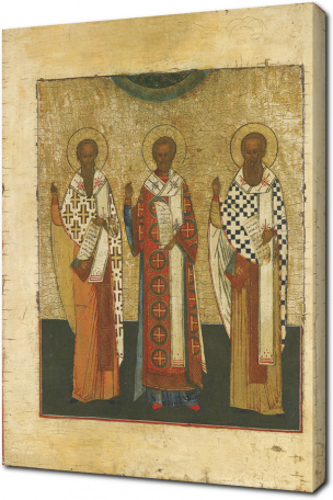 Св. Василий Великий, Иоанн Златоуст и  Григорий Богослов, XIX в.