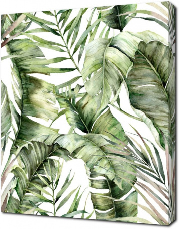 Экзотические банановые листья